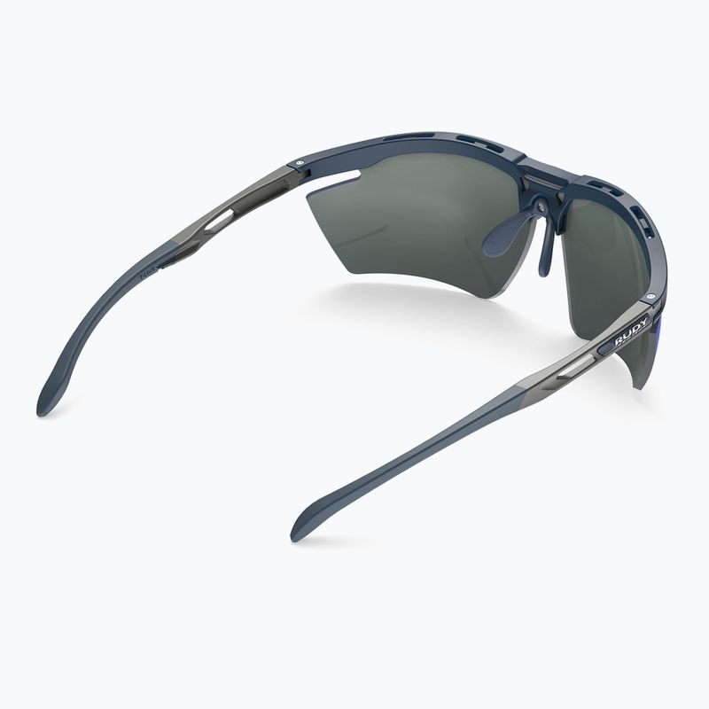 Ochelari de soare Rudy Project Magnus blue navy matte/multilaser blue 5
