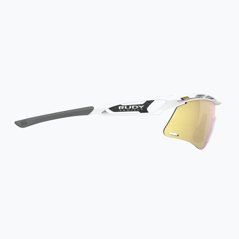 Ochelari de soare Rudy Project Tralyx+ Slim alb lucios/multilaser auriu 3