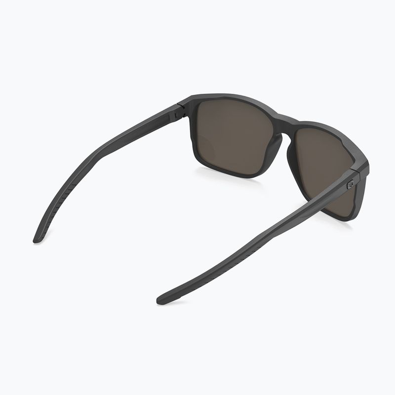 Ochelari de soare Rudy Project Overlap multilaser auriu/ cărbune mat 5