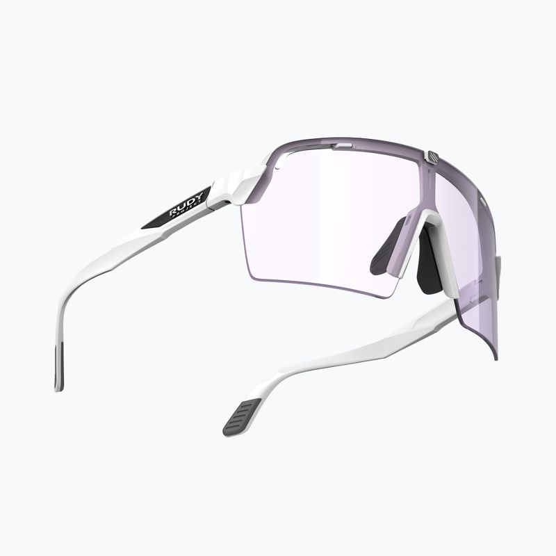 Ochelari de soare Rudy Project Spinshield Pro white gloss/impactx photochromic 2 laser purple 3