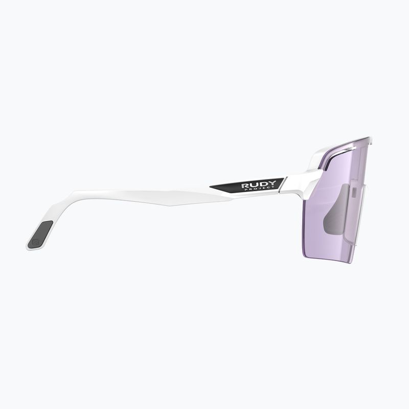 Ochelari de soare Rudy Project Spinshield Pro white gloss/impactx photochromic 2 laser purple 4