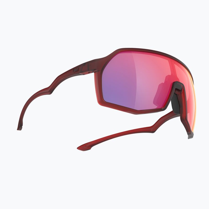 Ochelari de soare Rudy Project Thunder frozen bordeaux matte/multilaser red 2