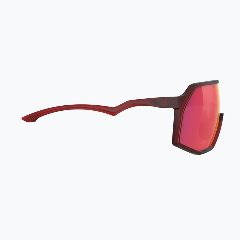 Ochelari de soare Rudy Project Thunder frozen bordeaux matte/multilaser red 4