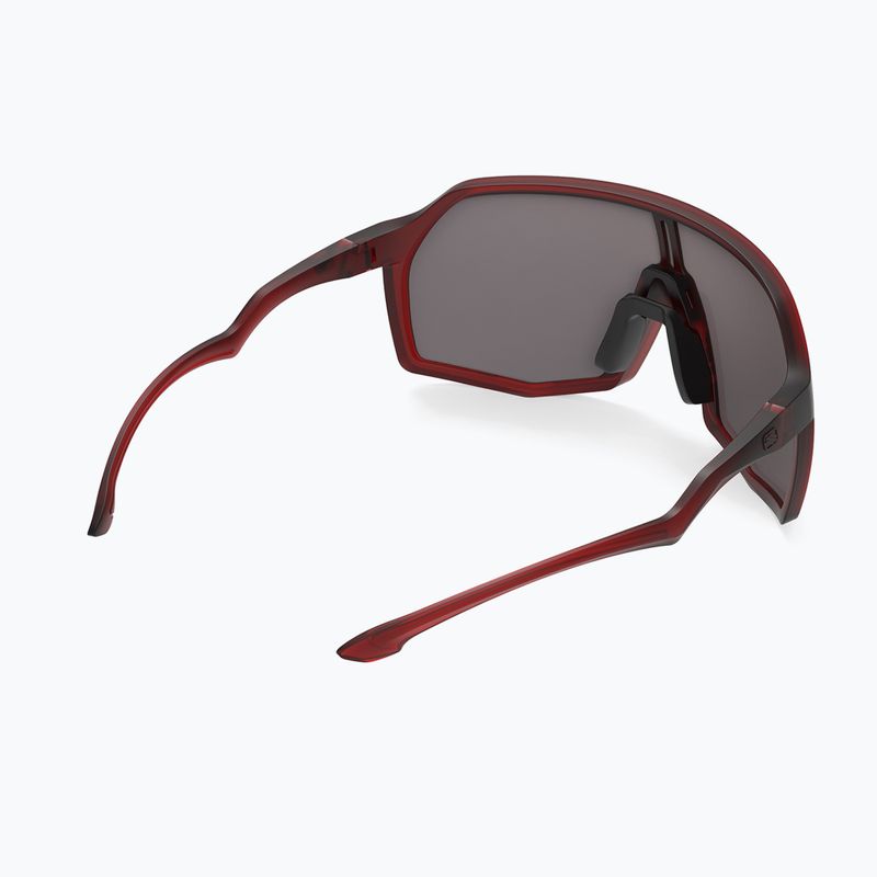Ochelari de soare Rudy Project Thunder frozen bordeaux matte/multilaser red 5