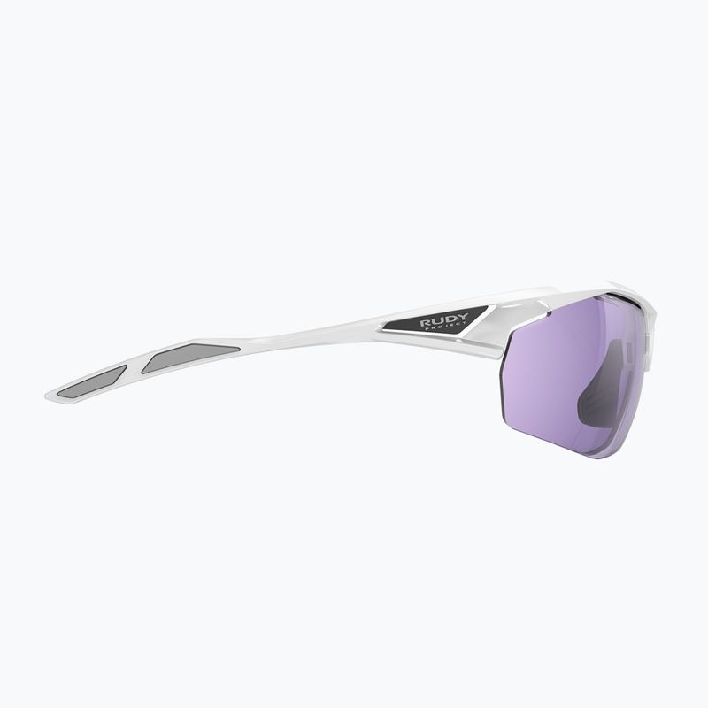 Ochelari de soare Rudy Project Sydus white gloss/impactx photochromic 2 laser purple 4