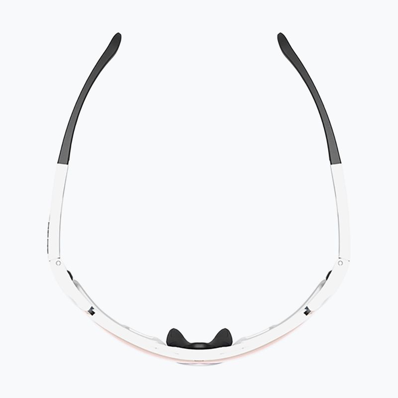 Ochelari de soare Rudy Project Cutline white gloss/multilaser rosegold 5