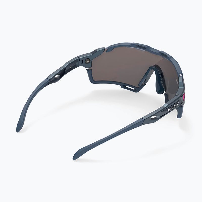 Ochelari de soare Rudy Project Cutline cosmic blue matte/multilaser ice 4