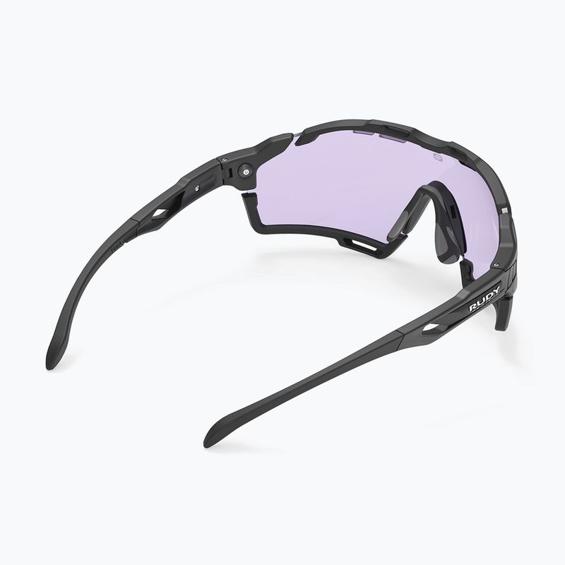 Ochelari de soare Rudy Project Cutline black matte/impactx photochromic 2 laser purple 4