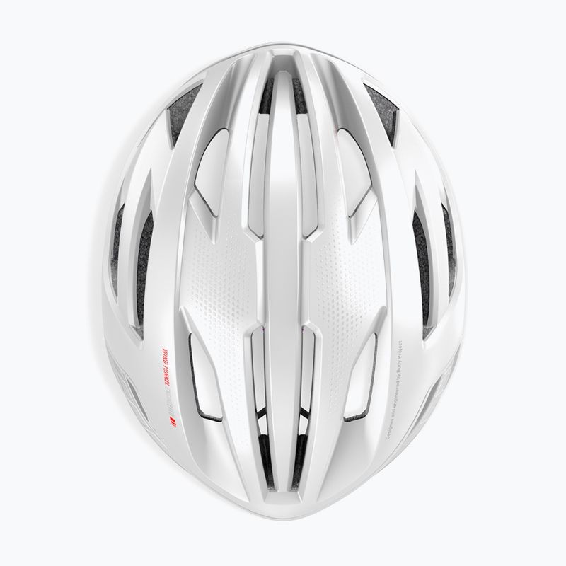 Cască de bicicletă Rudy Project Egos albă HL780010 10