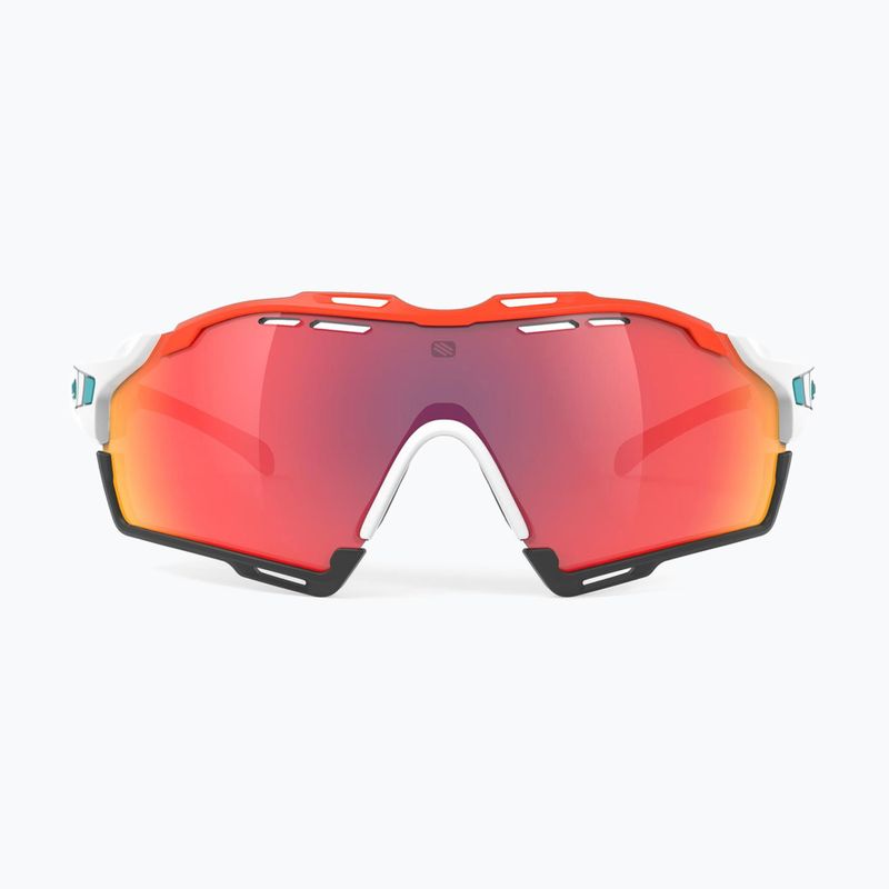Rudy Project Cutline Pchoto alb mat / ochelari de soare roșu multilaser SP6338780001 2