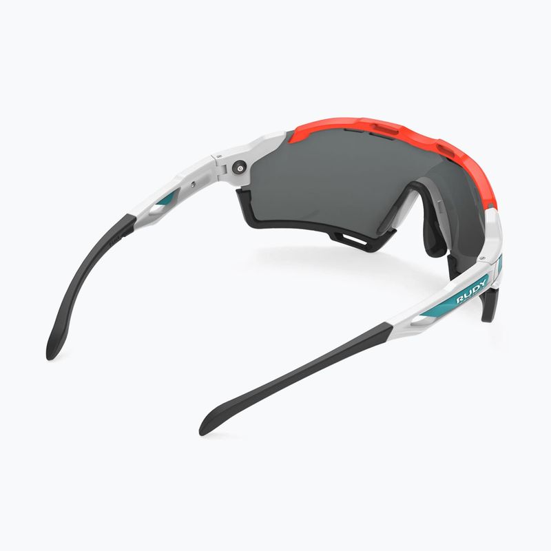 Rudy Project Cutline Pchoto alb mat / ochelari de soare roșu multilaser SP6338780001 5