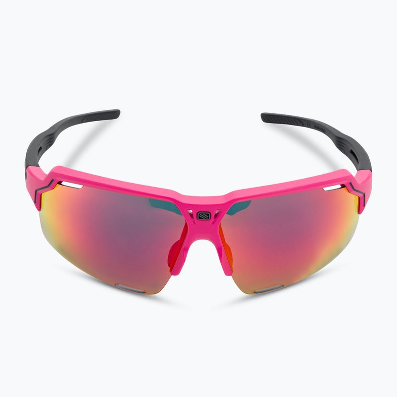 Rudy Project Deltabeat ochelari de soare roz fluo / negru mat / roșu multilaser SP7438900001 3