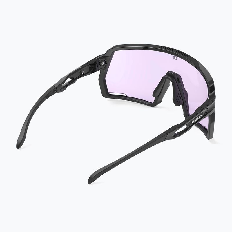 Ochelari de soare Rudy Project Kelion negru lucios/impactx fotocromic 2 laser violet 5