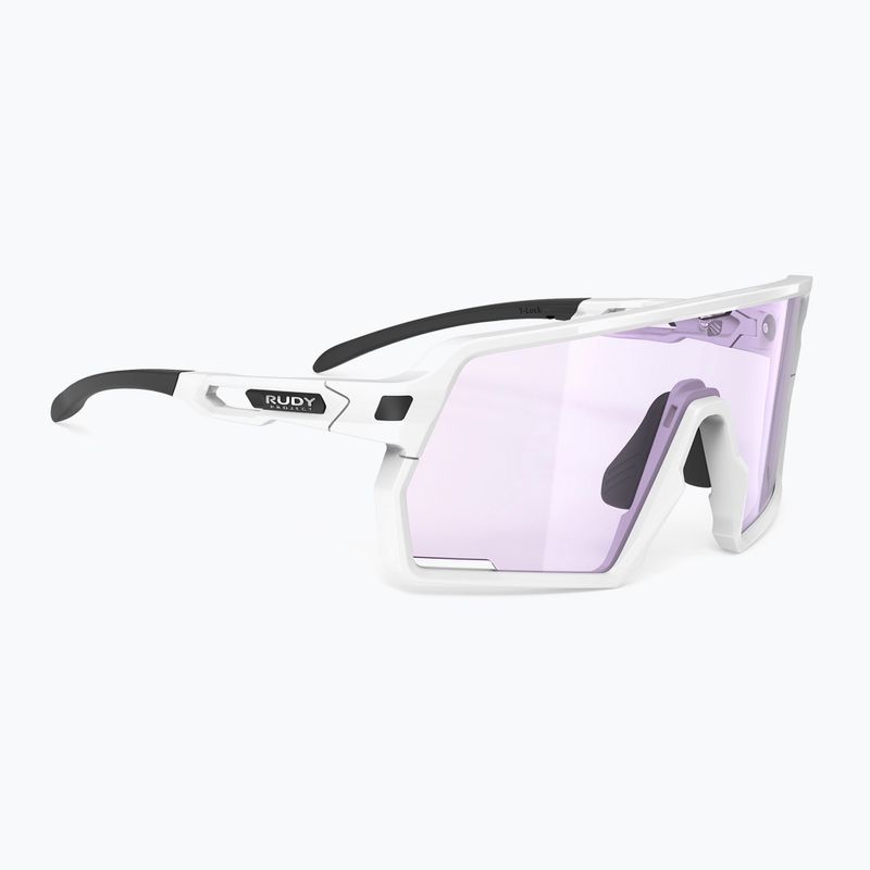 Ochelari de soare Rudy Project Kelion alb lucios/impactx fotocromic 2 laser violet
