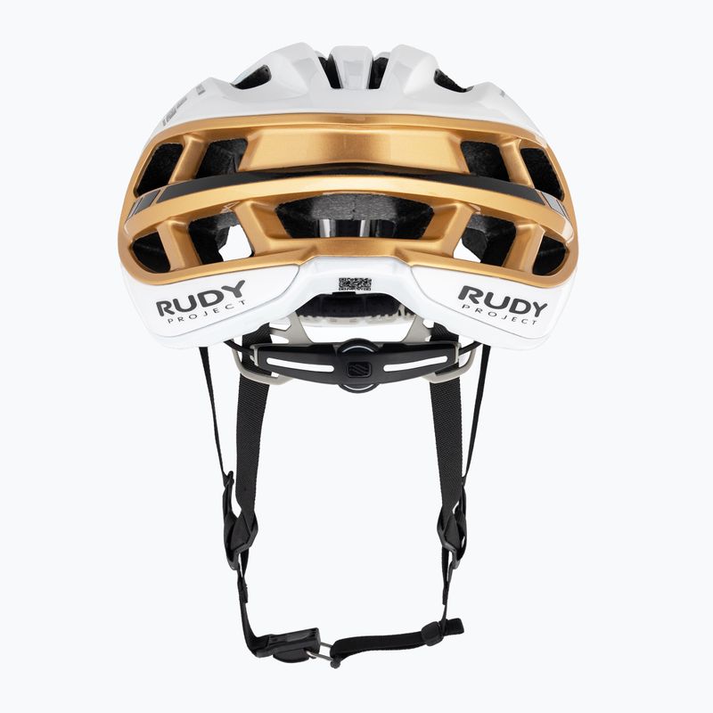 Rudy Project Egos Team Team Pearl Pearl gloss/gold gloss cască de bicicletă 3
