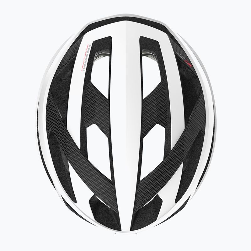 Cască de bicicletă Rudy Project Rebel carbon white matte 5