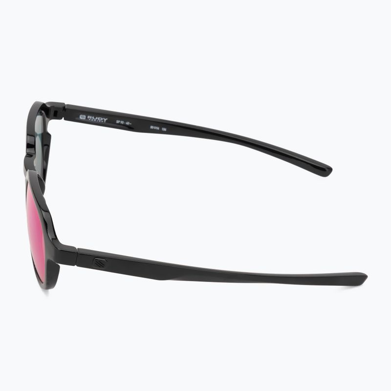 Ochelari de soare Rudy Project Glamshady black gloss/polar 3fx hdr multilaser red 4