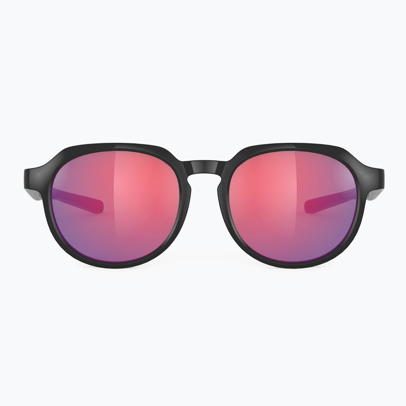 Ochelari de soare Rudy Project Glamshady black gloss/polar 3fx hdr multilaser red 2