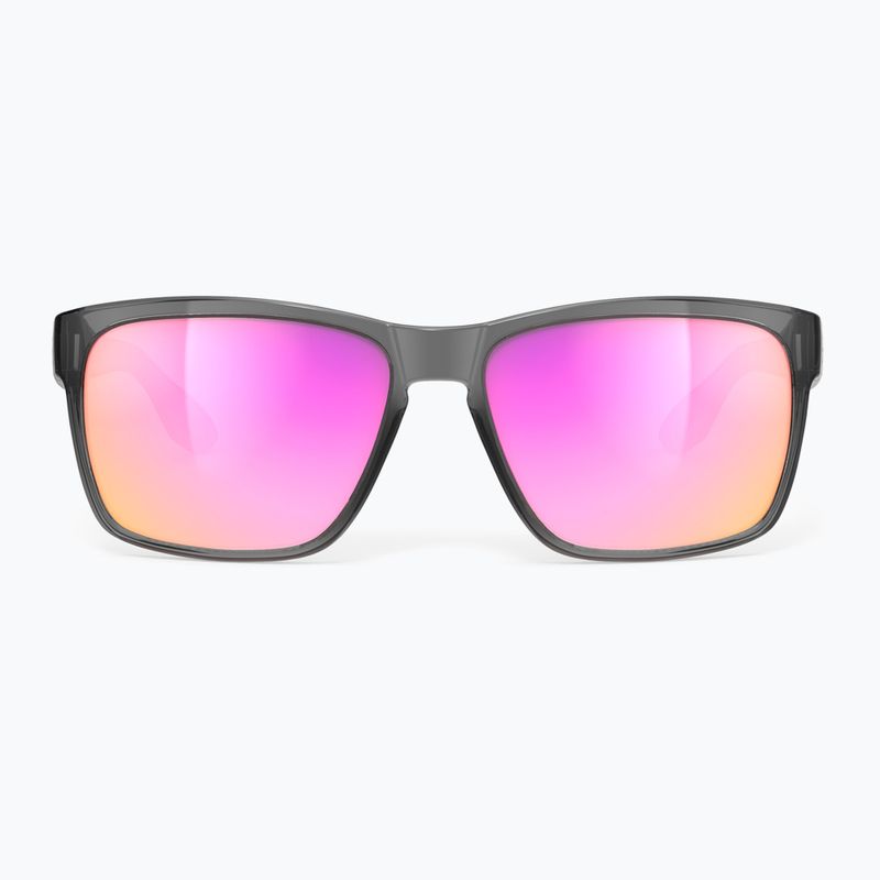 Ochelari de soare Rudy Project Spinhawk Edge crystal ash gloss/multilaser sunset 2