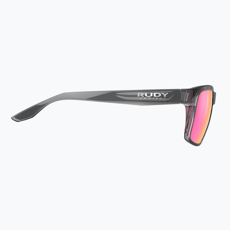 Ochelari de soare Rudy Project Spinhawk Edge crystal ash gloss/multilaser sunset 3