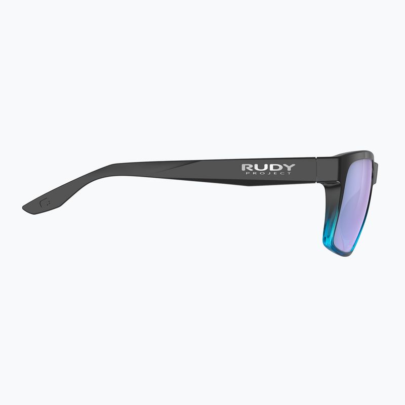 Ochelari de soare Rudy Project Spinhawk Edge black fade crystal azur gloss/multilaser ice 4