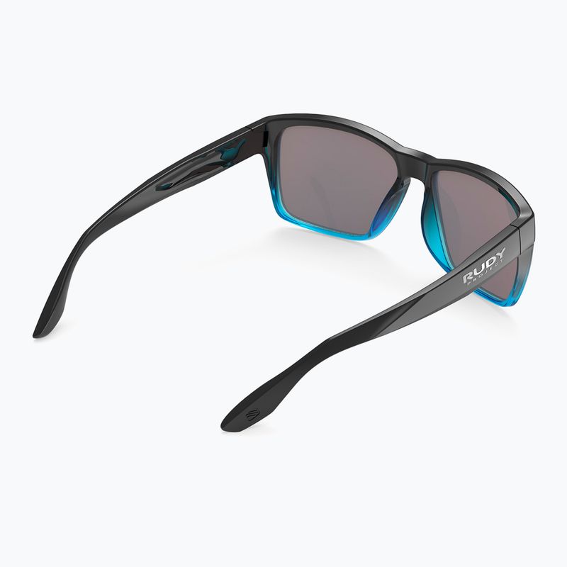 Ochelari de soare Rudy Project Spinhawk Edge black fade crystal azur gloss/multilaser ice 5