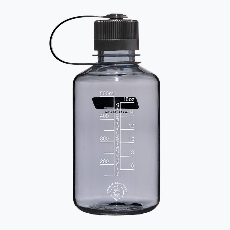 Sticlă turistică Nalgene Narrow Mouth Sustain 500 ml gray 2