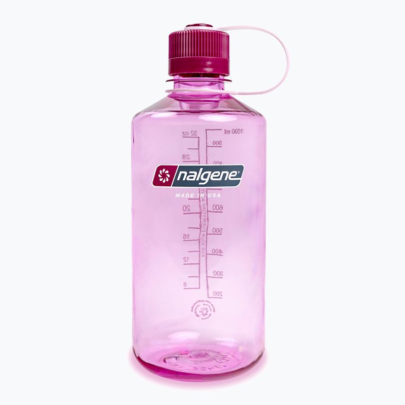 Sticlă turistică Nalgene Narrow Mouth Sustain 1000 ml cosmo