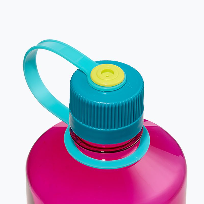 Sticlă turistică Nalgene Narrow Mouth Sustain 1000 ml vinete 3