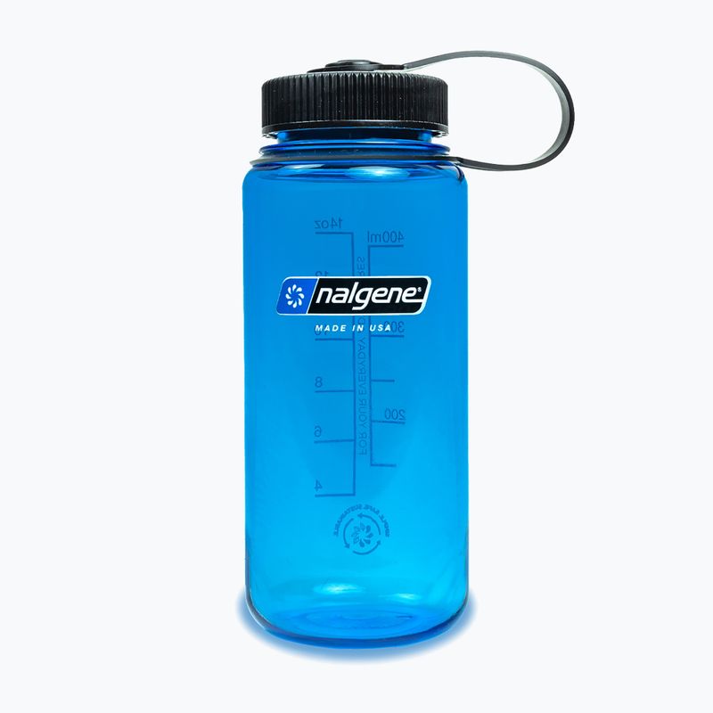 Sticlă de turism Nalgene Wide Mouth 473 ml slate blue