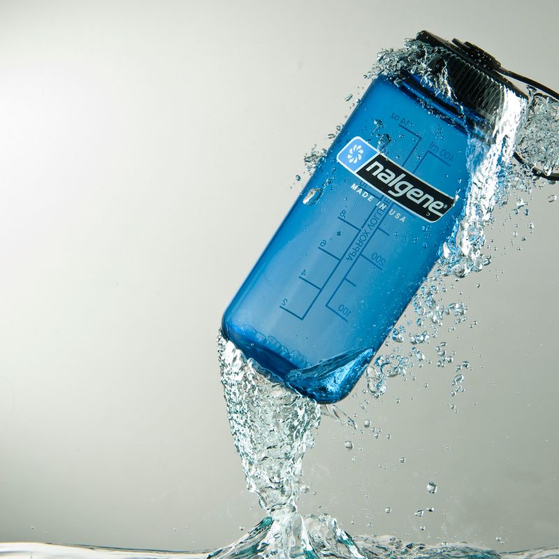 Sticlă de turism Nalgene Wide Mouth 473 ml slate blue