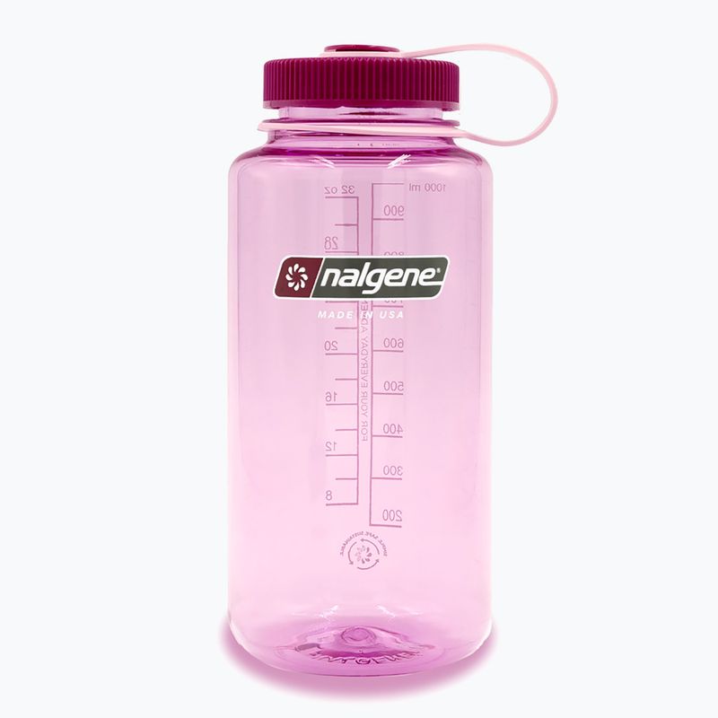 Sticlă turistică Nalgene Wide Mouth Sustain 1000 ml cosmo