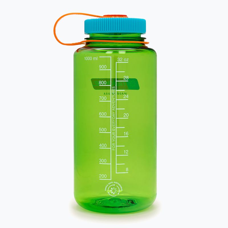 Sticlă turistică Nalgene Wide Mouth Sustain 1000 ml pear 2