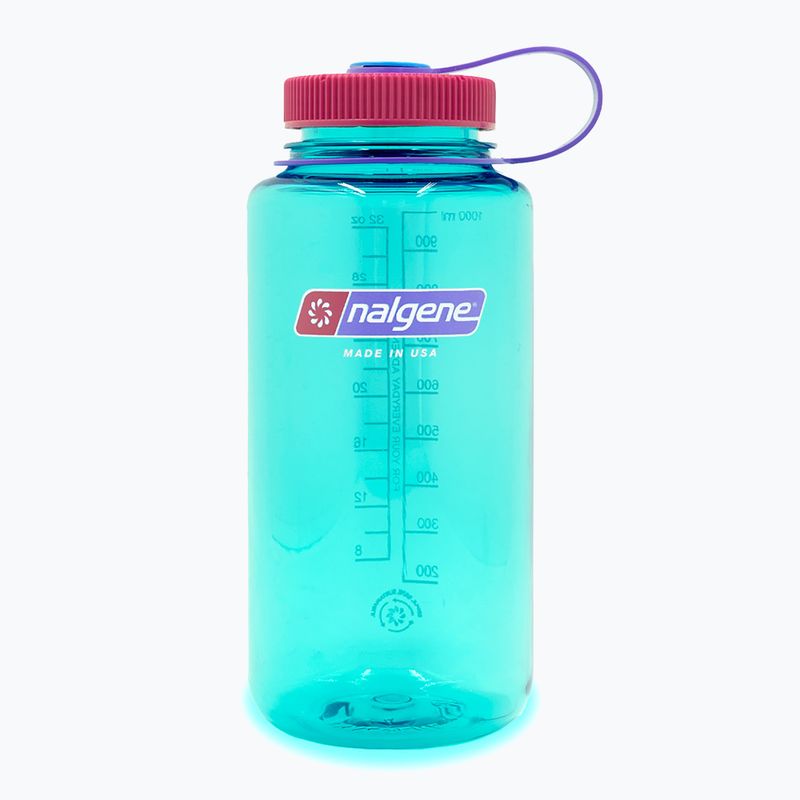 Sticlă turistică Nalgene Wide Mouth Sustain 1000 ml surfer