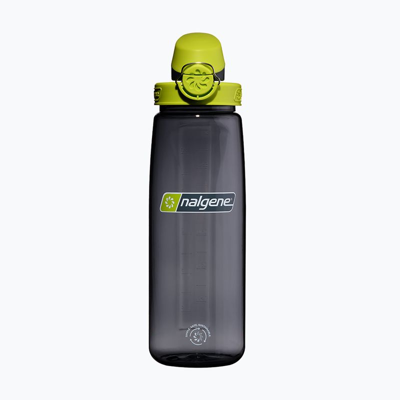 Sticla turistică Nalgene On The Fly 740 ml cărbune/capac lime