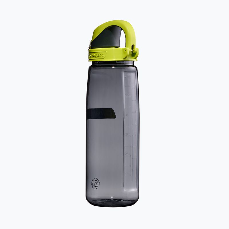 Sticla turistică Nalgene On The Fly 740 ml cărbune/capac lime 2