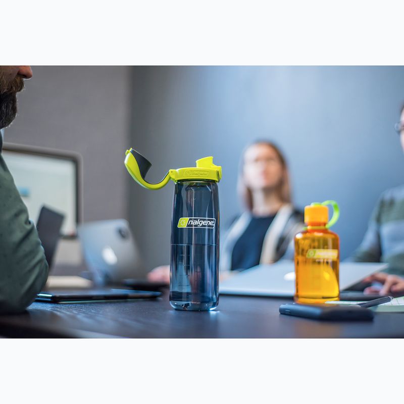 Sticlă turistică Nalgene On The Fly 740 ml charcoal/lime cap 6