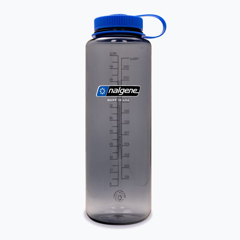 Sticlă turistică Nalgene Wide Mouth Silo Sustain 1400 ml gri
