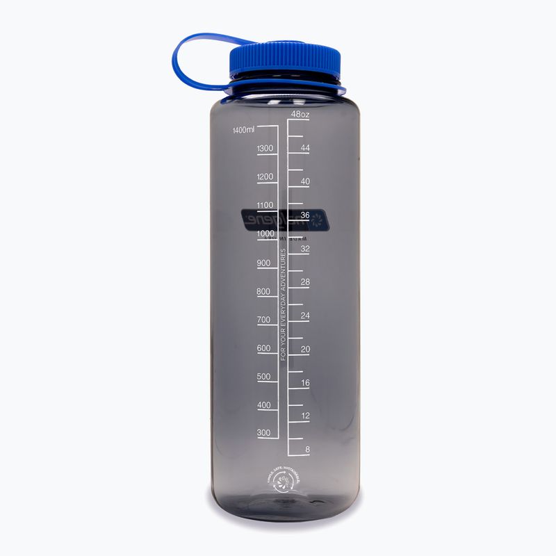 Sticlă turistică Nalgene Wide Mouth Silo Sustain 1400 ml gri 2