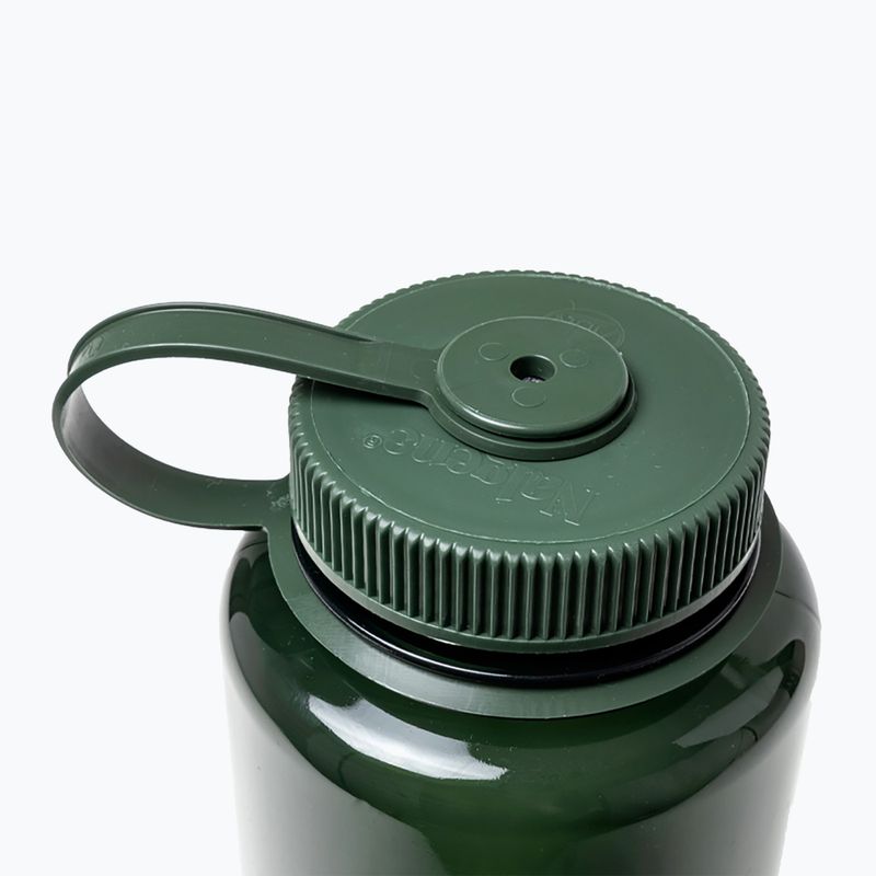 Sticlă turistică Nalgene Wide Mouth Sustain 1000 ml monochrome jade 3