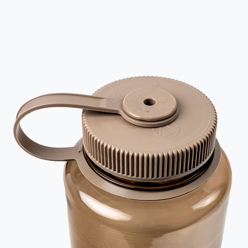 Sticlă turistică Nalgene Wide Mouth Sustain 1000 ml monochrome mocha 3