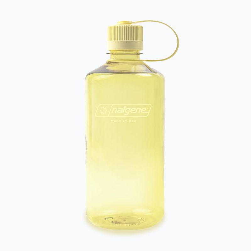Sticla turistică Nalgene Narrow Mouth Sustain 1000 ml unt
