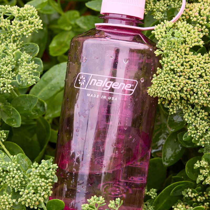 Sticlă de drumeții Nalgene Narrow Mouth 1000 ml cherry blossom 8