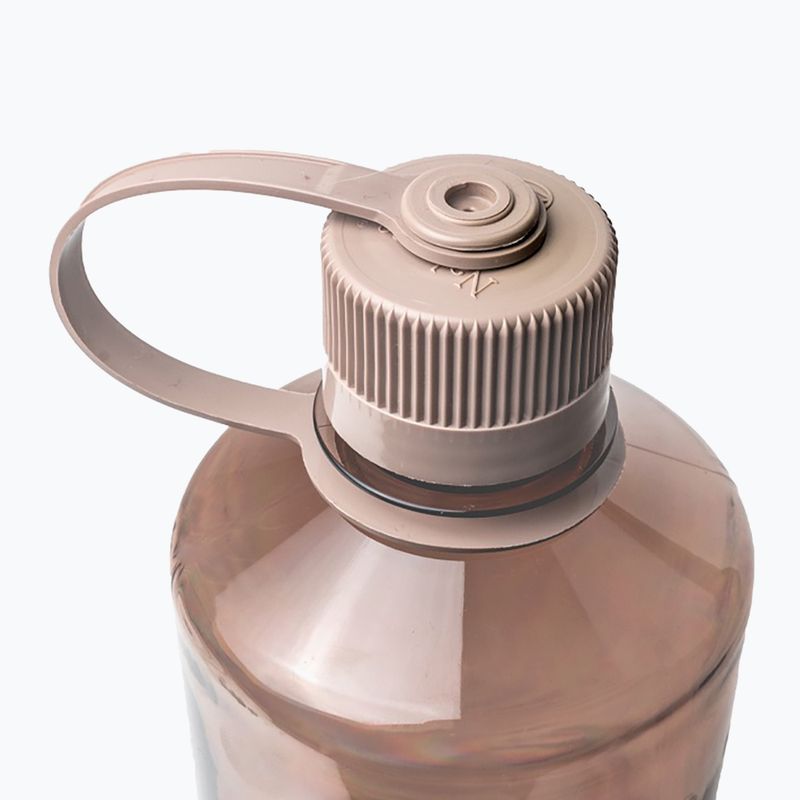 Sticlă de drumeții Nalgene Narrow Mouth 1000 ml mocha 3