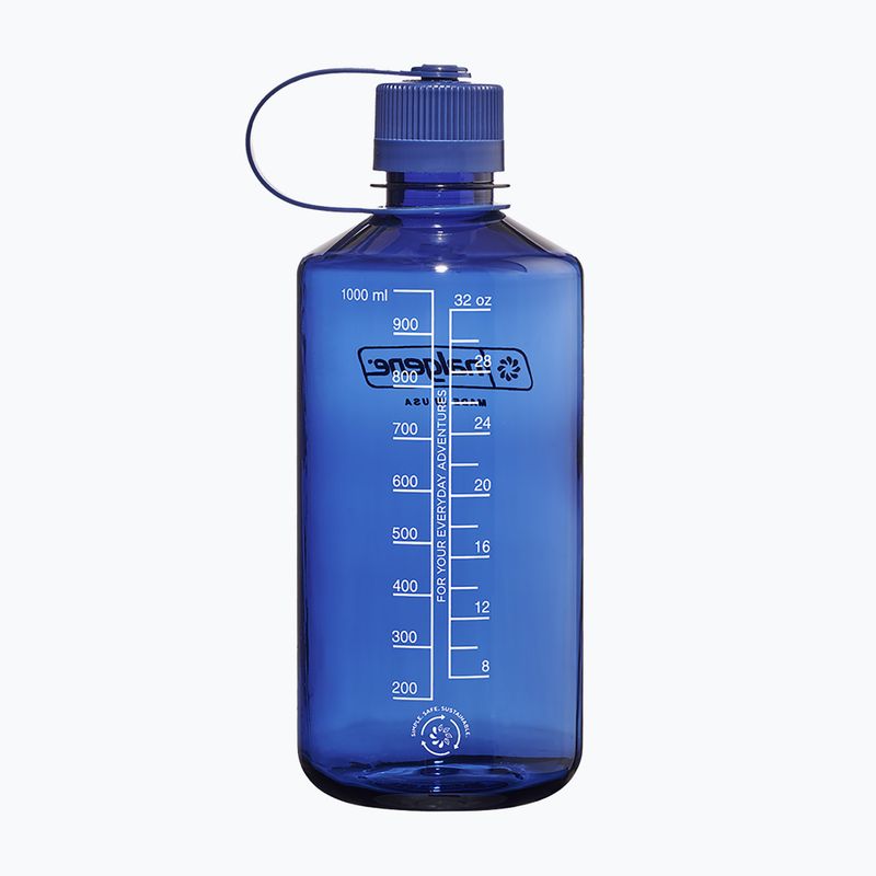 Sticlă turistică Nalgene Narrow Mouth Sustain 1000 ml denim 2