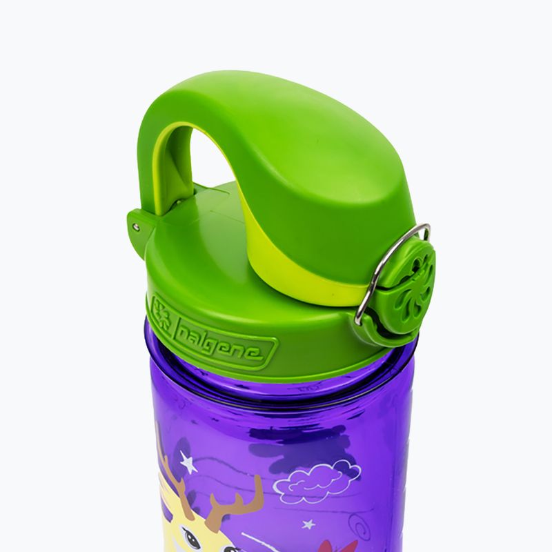 Sticla turistică Nalgene On The Fly Kids 350 ml purple jackalope 5