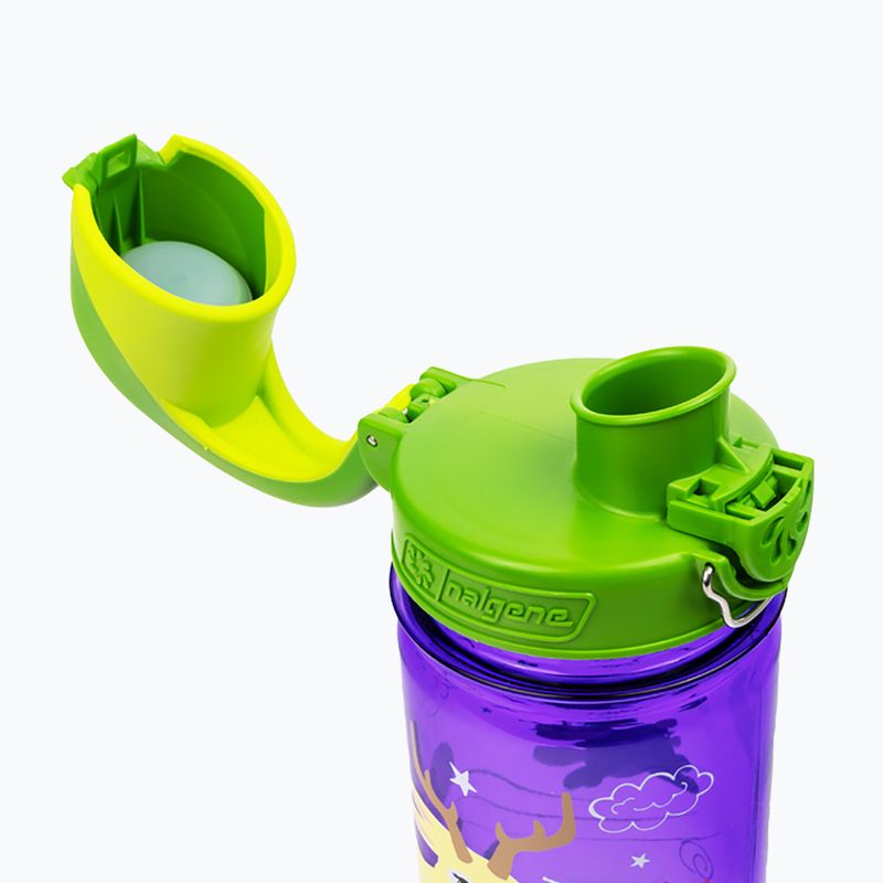 Sticla turistică Nalgene On The Fly Kids 350 ml purple jackalope 6