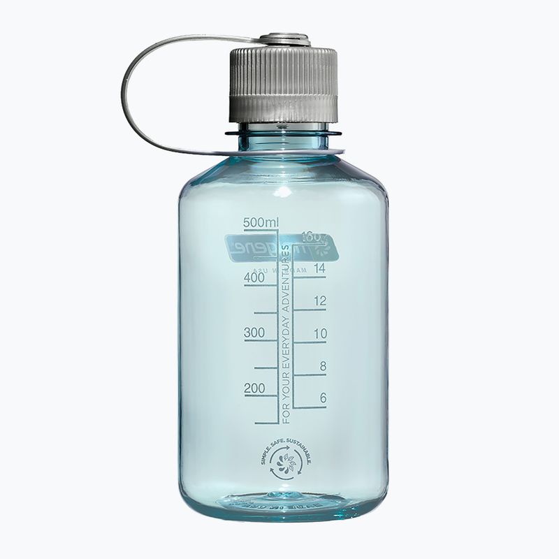 Sticla turistică Nalgene Narrow Mouth Sustain 500 ml seafoam 2