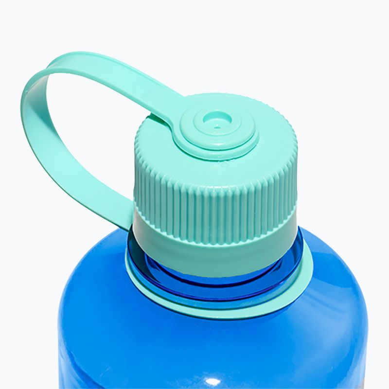 Sticlă turistică Nalgene Narrow Mouth Sustain 500 ml albastru albăstrele 3