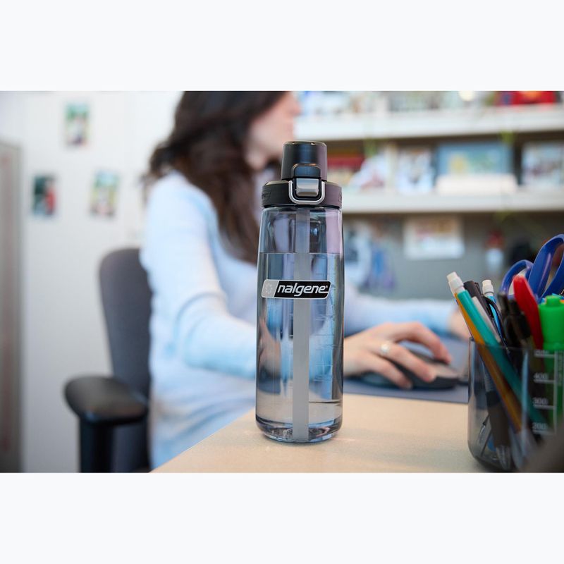 Sticlă de drumeții Nalgene Straw 710 ml gray/black 9